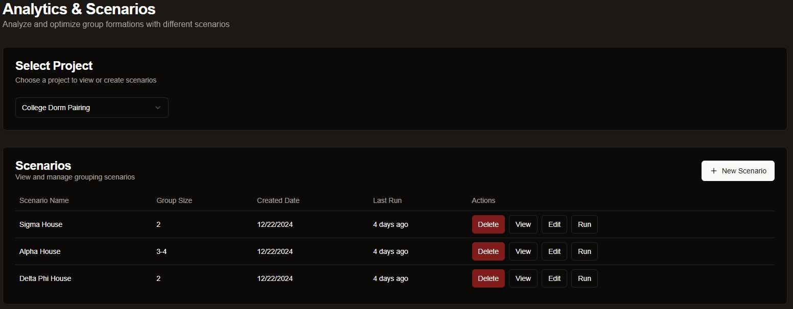 Smart Matching Algorithm - Easy Pairing feature screenshot